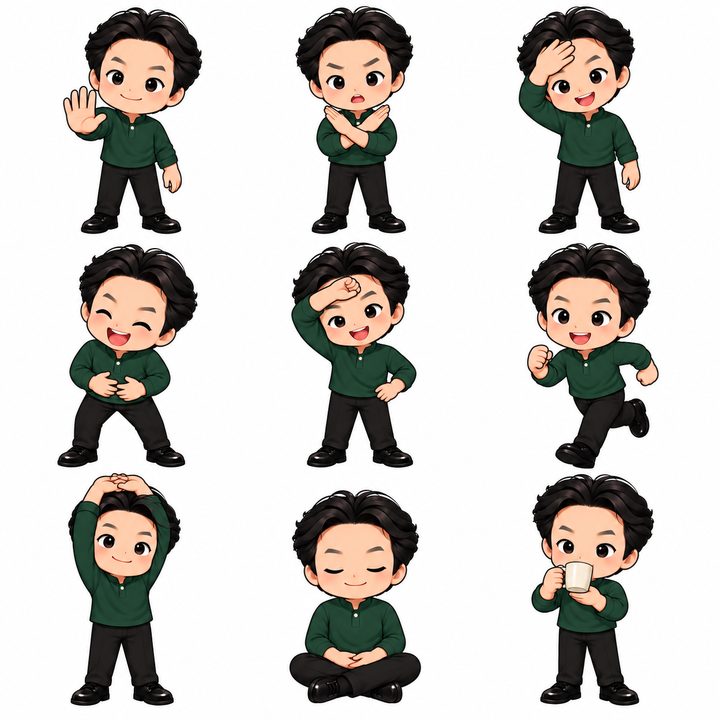 Character Sheet มาสคอตการ์ตูน อ.ตรี